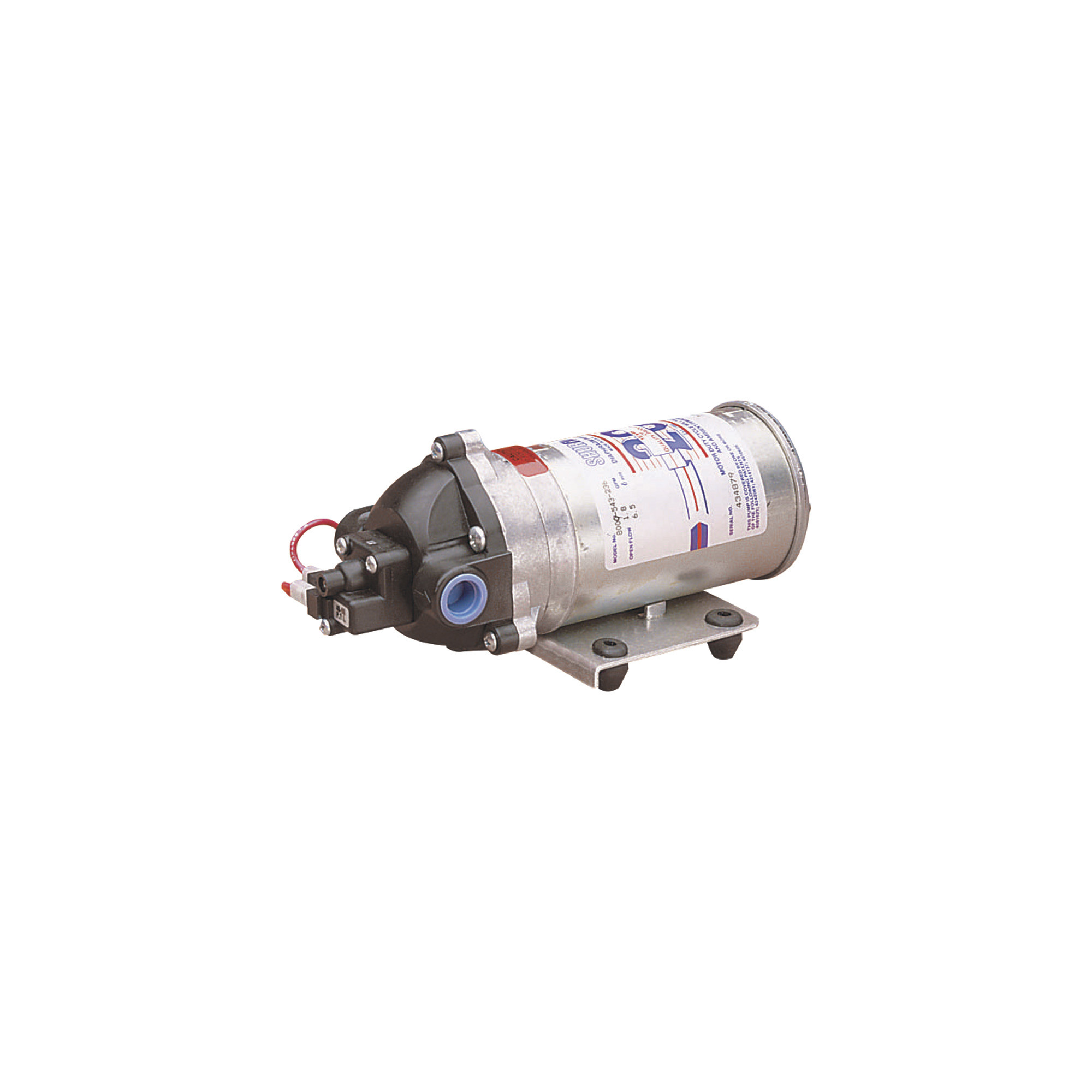 Shurflo On-Demand Sprayer Diaphragm Pump - 1.8 GPM, 60 PSI, 12 Volt, Model# 8009-543-236